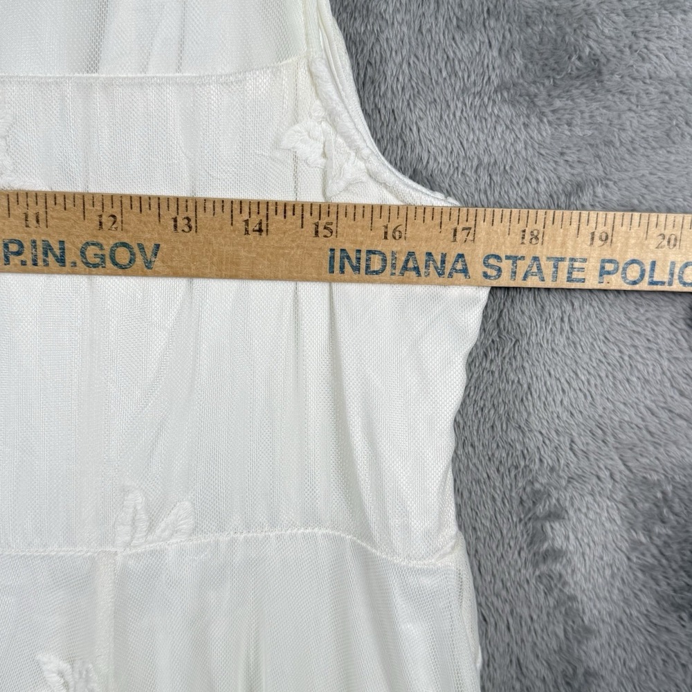 Torrid Midi Dress Womens 16 Ivory Wedding Hi-Lo Hem Sweatheart Neckline NWT - Picture 12 of 14